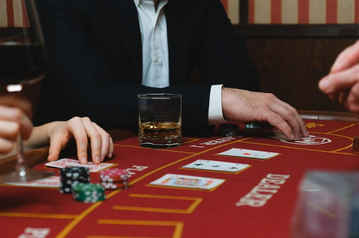 gambling table